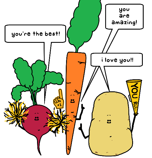 Root Vegetables sticker