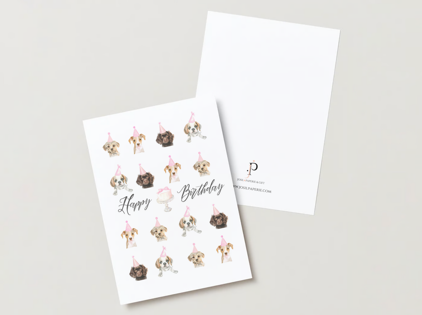 Birthday Puppies Card