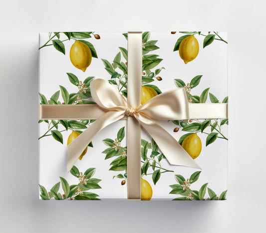 Lemon Wrapping Paper
