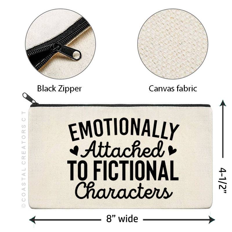 Multi-Use Canvas Zipper Pouches