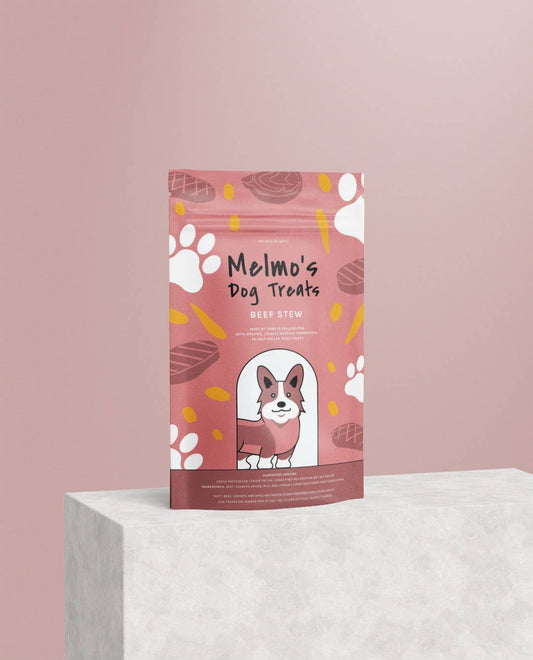 Melmo's Beef Stew Dog Treats with Carrots & Apples
