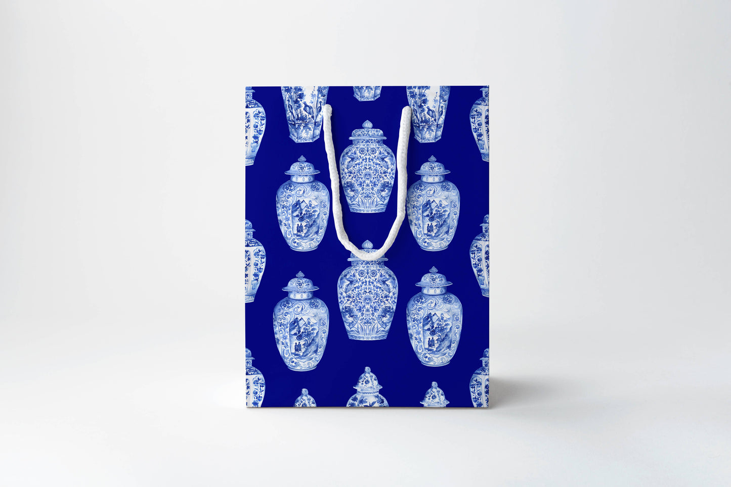 Blue Ginger Jar Gift Bag 