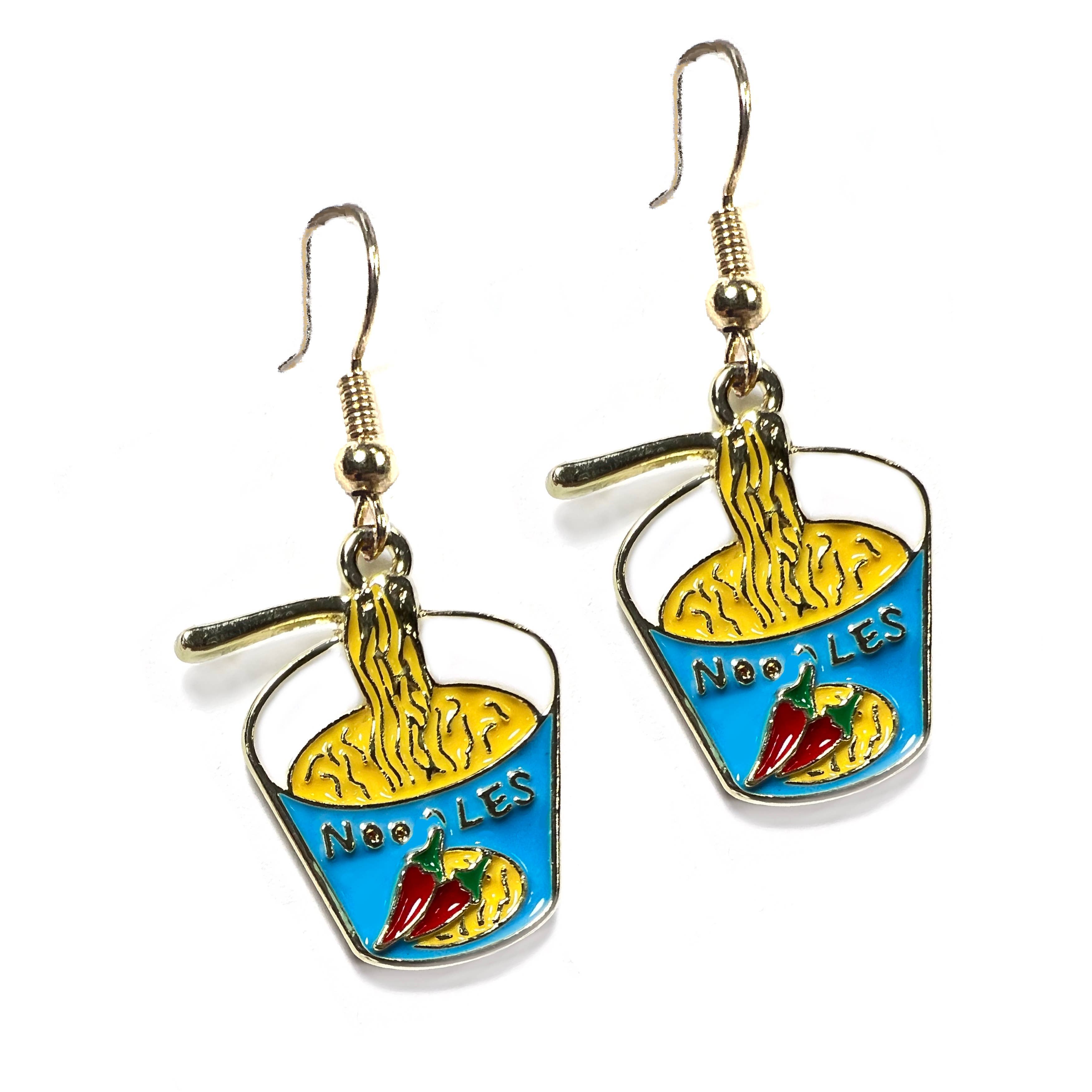Cup O’ Noodles Ramen Earrings - 0