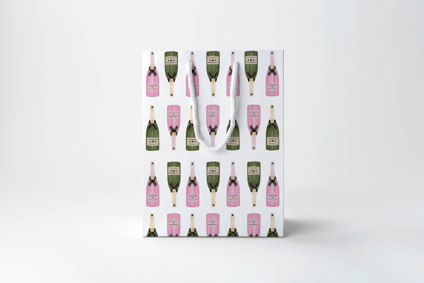 Champagne Bottle Gift Bag 