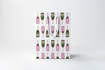 Champagne Bottle Gift Bag 