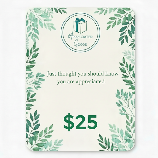 Appreciated Goods Gift Cards