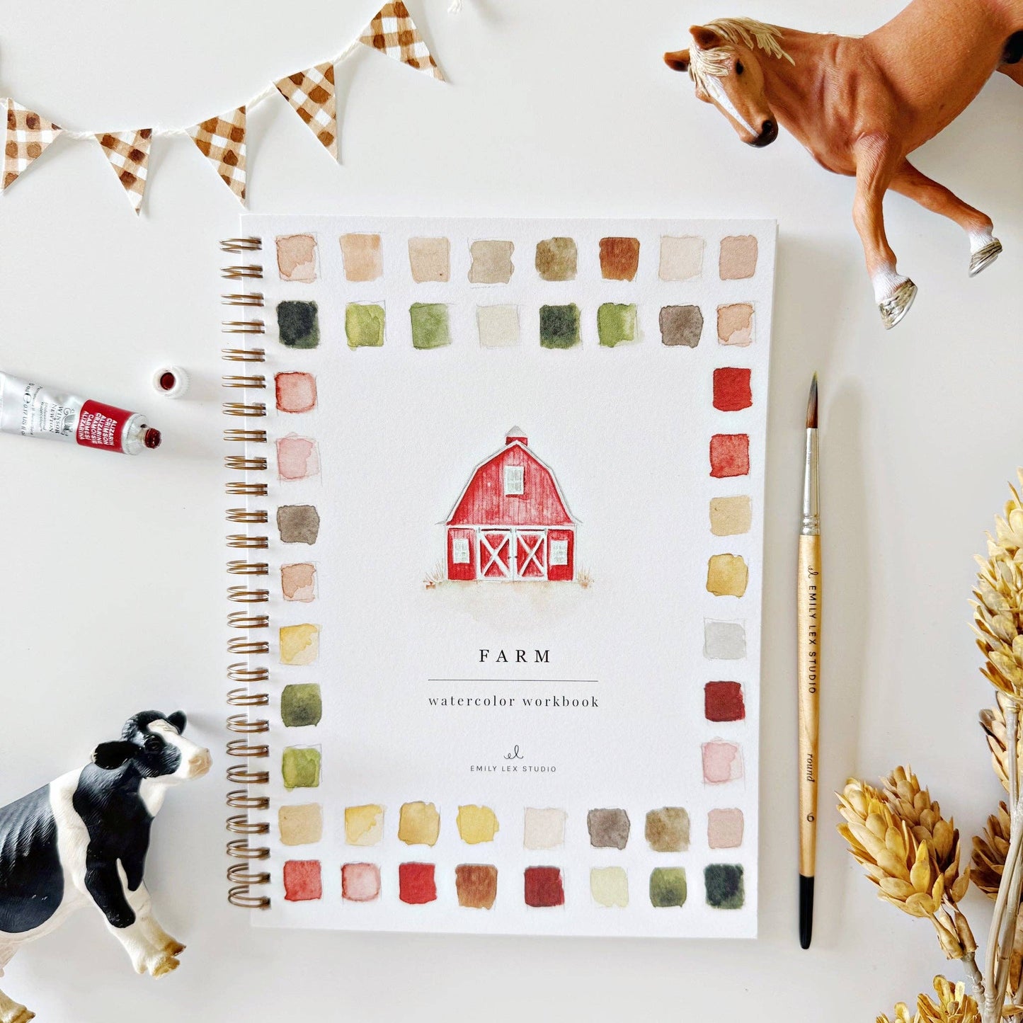 Watercolor Workbook - Farm