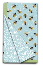 We love a good tea towel. Use in your kitchen, hang in your powder room, wrap around a bottle of wine. These towels are SUPER ABSORBENT, FAST DRYING and feature ORIGINAL ART by our team of female artists.  Wave weave fabric, Double-sided art, 18” x 27”, Wash cold, no bleach