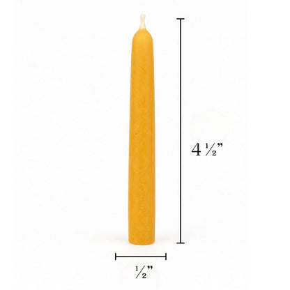 Pure Beeswax - Ceremony & Vigil Mini Taper Candles