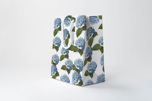 Blue Hydrangea Gift Bag