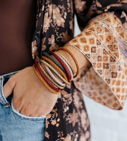 Handcrafted Leather Braided Bracelets