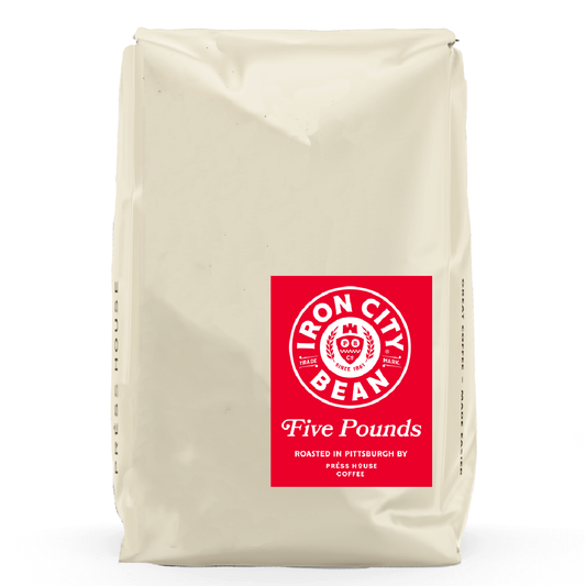 Iron City Bean—1lb Medium-Dark Blend: Whole Bean / 1 lbs Bag