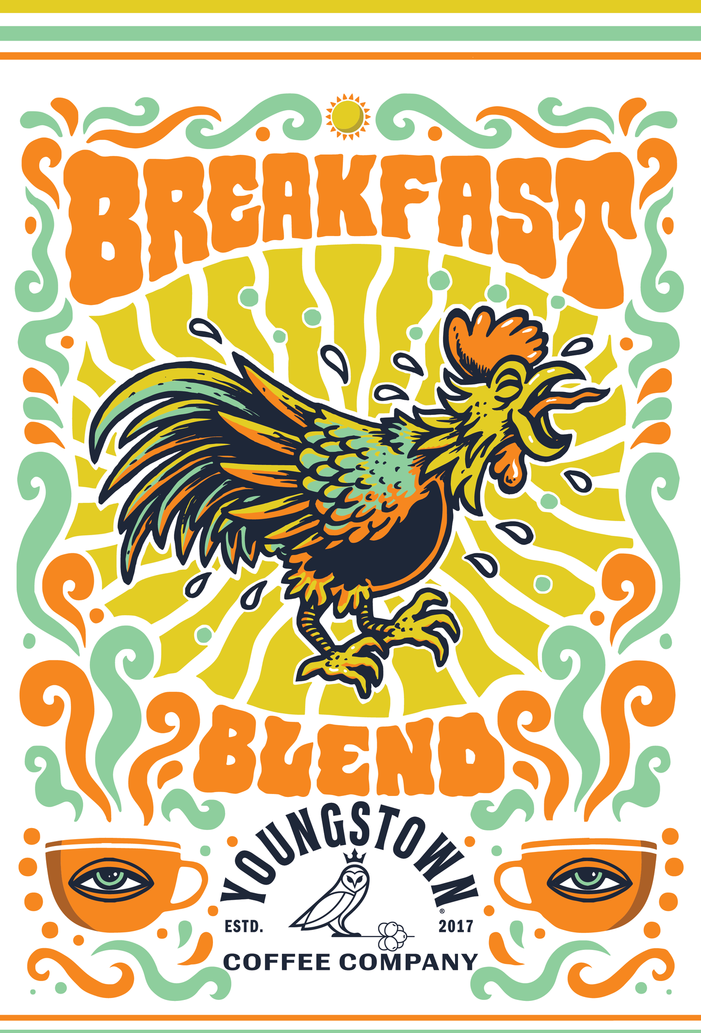 Breakfast Blend - Whole Bean / 12 Oz.