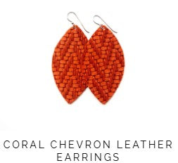 Each lightweight earring is made by hand by one of our artisans. Surgical-grade, stainless steel hardware. Nickel-free. Made in Richmond, Virginia