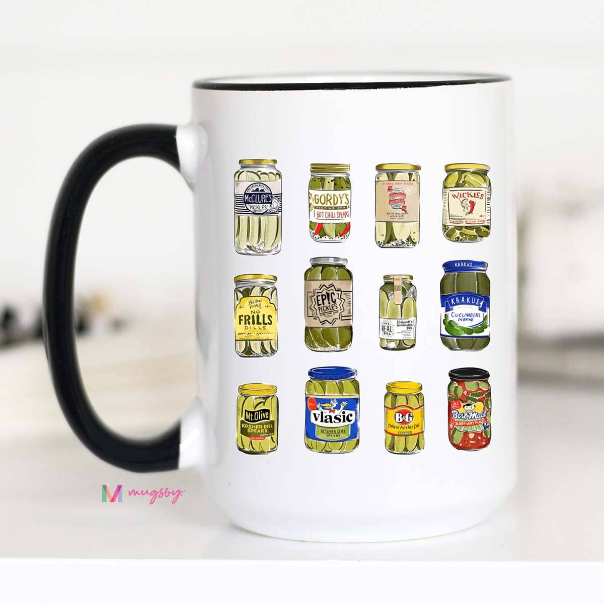 Pickle Jars Coffee Mug: 11oz - 0