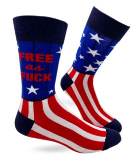 Men's Novelty Crew Socks | Retired Gift | Funny Phrases Socks | Funny Gift for Him |