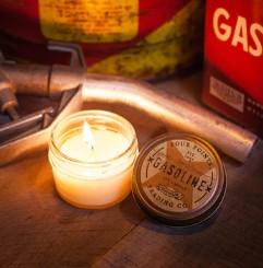 Our soy candles are hand-poured in small batches, using 100% soy wax derived from premium ingredients to provide you with a clean-burning, high-quality candle that will last for a long time. Our candles and braided wicks only use premium paraben and phthalate-free fragrances.