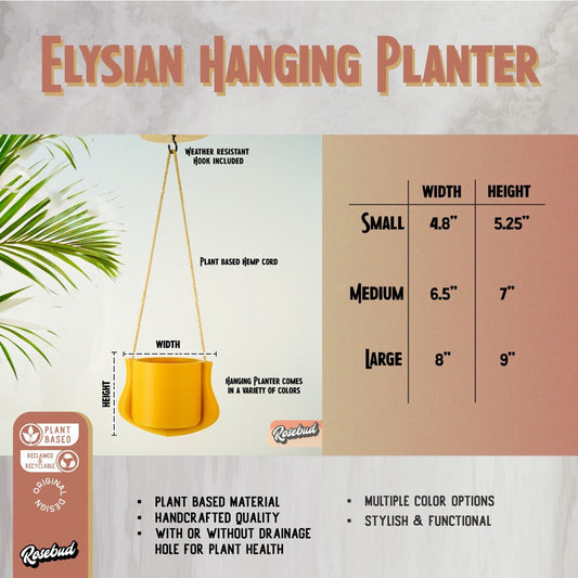 Hanging Planter - The Elysian