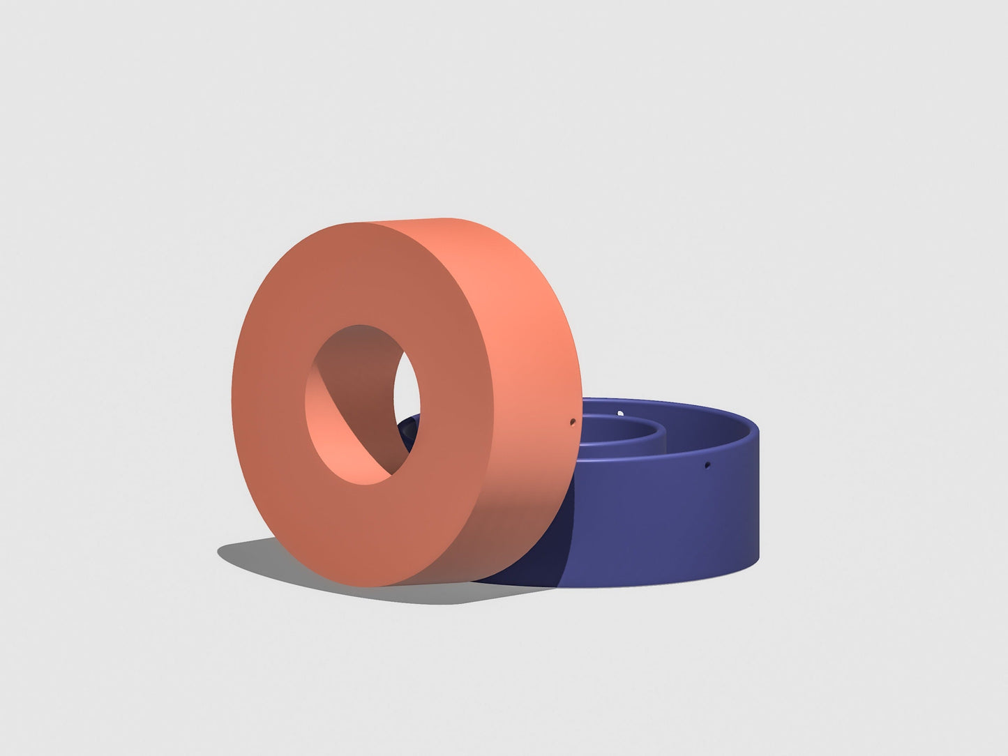 Hanging Chandelier Planter with Drainage