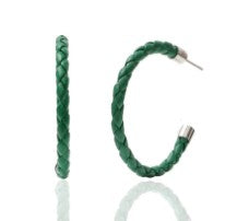 Handcrafted Braided Hoop Earrings