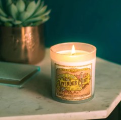 Our soy candles are hand-poured in small batches, using 100% soy wax derived from premium ingredients to provide you with a clean-burning, high-quality candle that will last for a long time. Our candles and braided wicks only use premium paraben and phthalate-free fragrances.