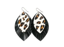 Each lightweight earring is made by hand by one of our artisans. Surgical-grade, stainless steel hardware. Nickel-free. Made in Richmond, Virginia