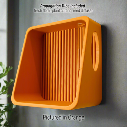 Modern Floating Wall Shelf, Propagation or Reed Diffuser