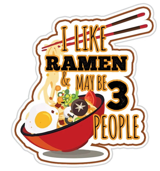 I Like Ramen Sticker