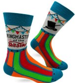 Men's Novelty Crew Socks | Retired Gift | Funny Phrases Socks | Funny Gift for Him |