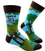 Men's Novelty Crew Socks | Retired Gift | Funny Phrases Socks | Funny Gift for Him |