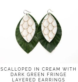 Each lightweight earring is made by hand by one of our artisans. Surgical-grade, stainless steel hardware. Nickel-free. Made in Richmond, Virginia