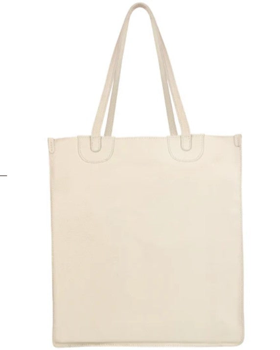 Buy cream Sustainable Leather Totes