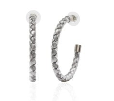 Handcrafted Braided Hoop Earrings