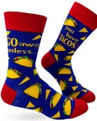 Men's Novelty Crew Socks | Retired Gift | Funny Phrases Socks | Funny Gift for Him |