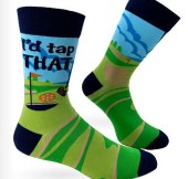 Men's Novelty Crew Socks | Retired Gift | Funny Phrases Socks | Funny Gift for Him |