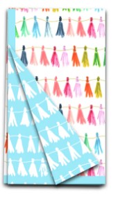 We love a good tea towel. Use in your kitchen, hang in your powder room, wrap around a bottle of wine. These towels are SUPER ABSORBENT, FAST DRYING and feature ORIGINAL ART by our team of female artists.  Wave weave fabric, Double-sided art, 18” x 27”, Wash cold, no bleach