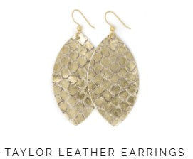 Each lightweight earring is made by hand by one of our artisans. Surgical-grade, stainless steel hardware. Nickel-free. Made in Richmond, Virginia