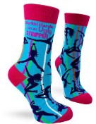 Women's Crew Socks | Sassy socks | Gift for her | Sarcastic Cute Socks | Witty  Cute Phrases For Women